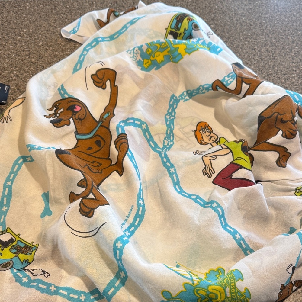 1999 y2k scooby doo sheet